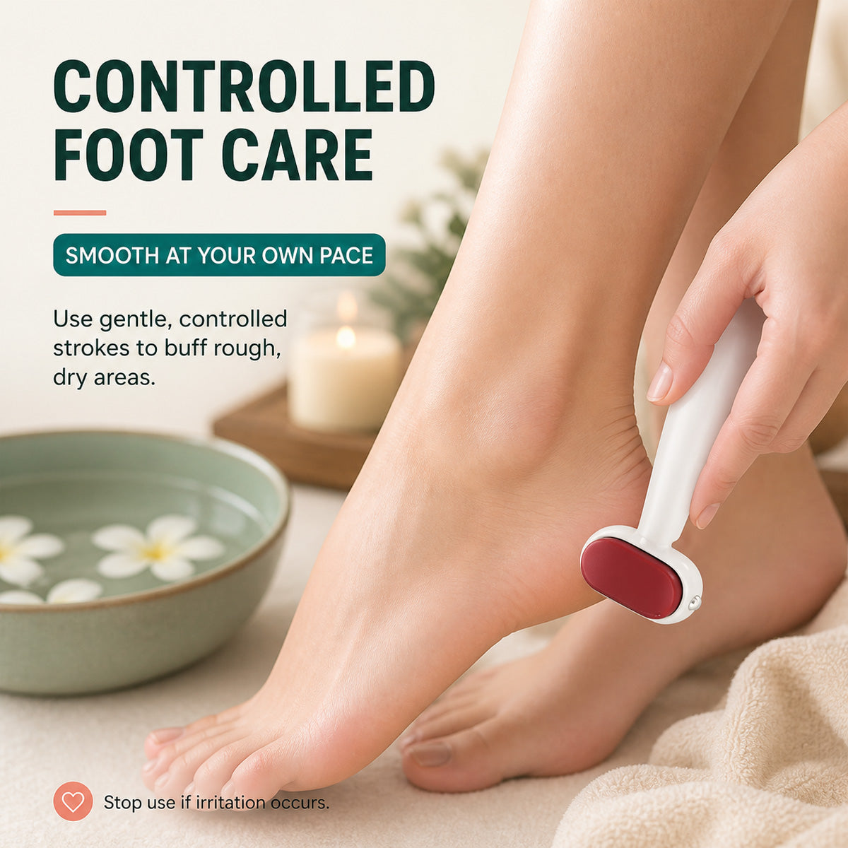Dual-Sided Foot Callus Remover