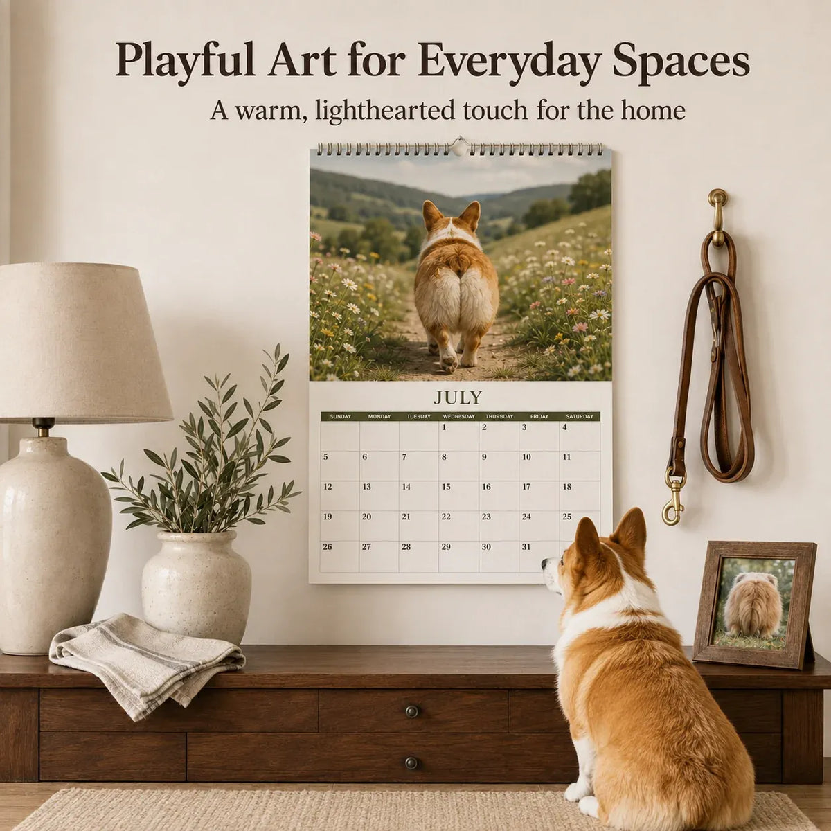 BUTT Seriously 2027 Funny Animal Wall Calendar