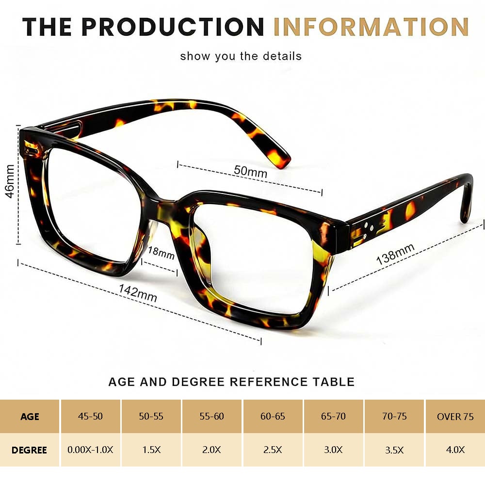 Oversized Blue Light Readers