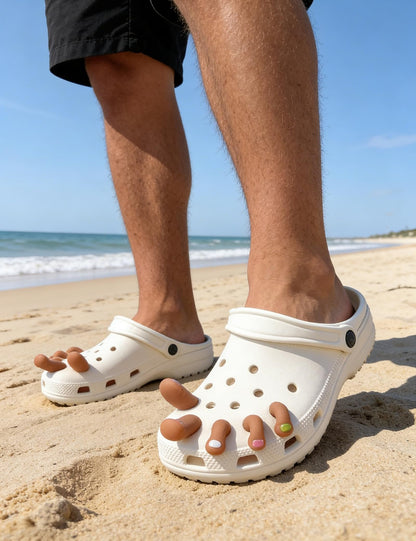 Funny Toe Charms (10 Pieces)