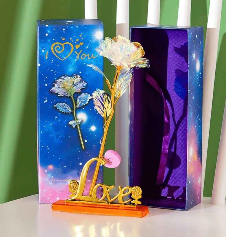 Limited Edition Crystal Rose