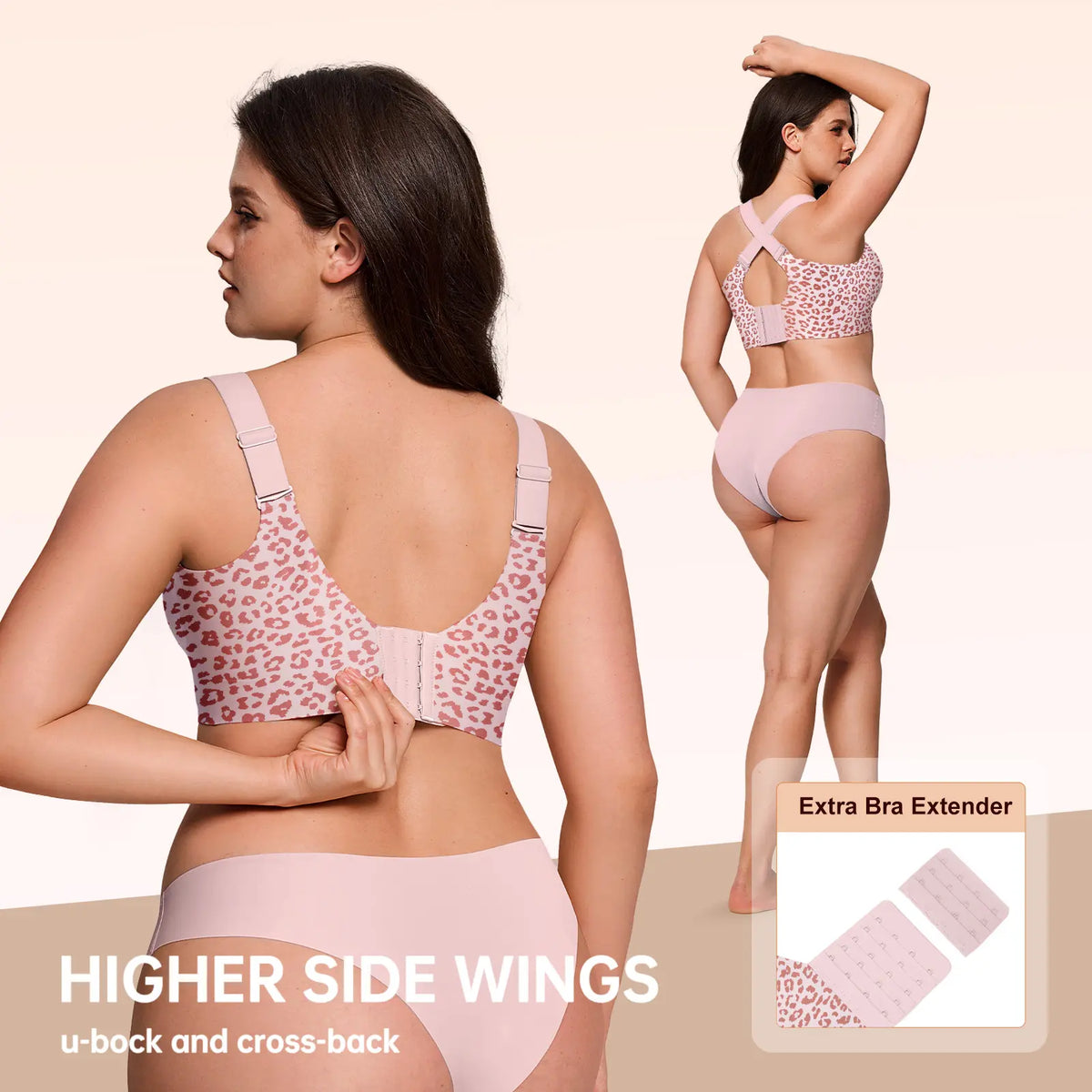 Comfortable Wireless Full Coverage Jelly Smoothing Bra