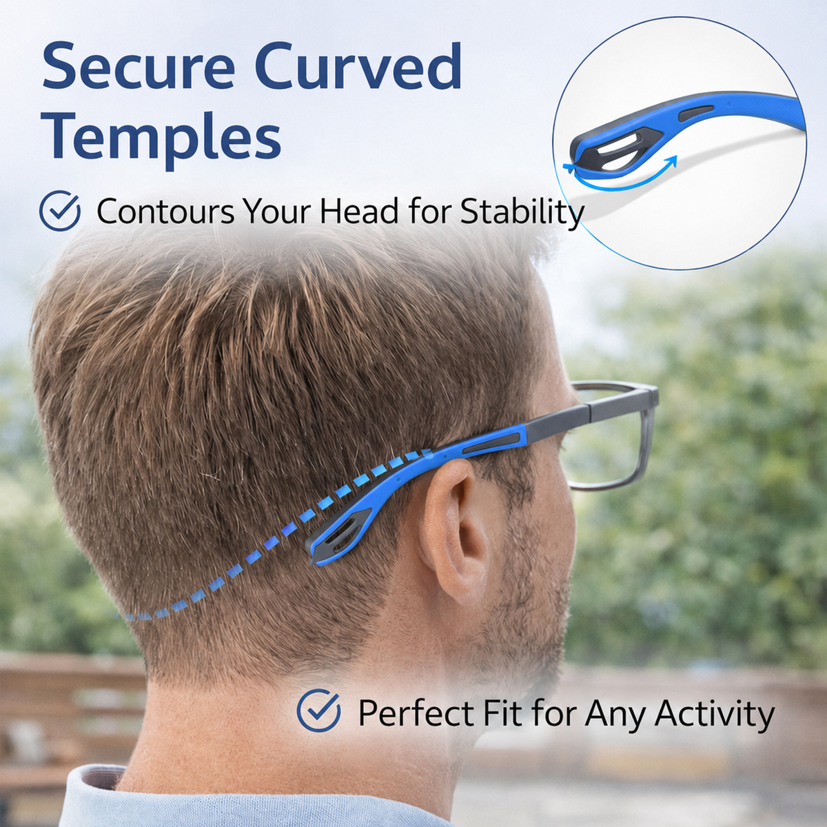 VisionSync AutoFocus+ Multifocal Glasses | Near-to-Far Vision for Adults 35+