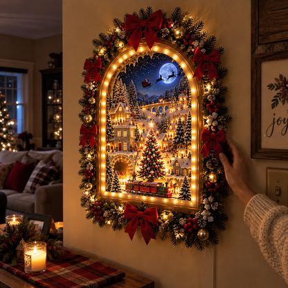 The Christmas Portal Animated Christmas Village