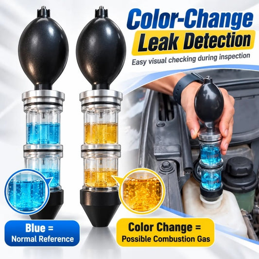 Combustion Leak Tester Quickly Detect Exhaust Gas Leaks in Your Cooling System!