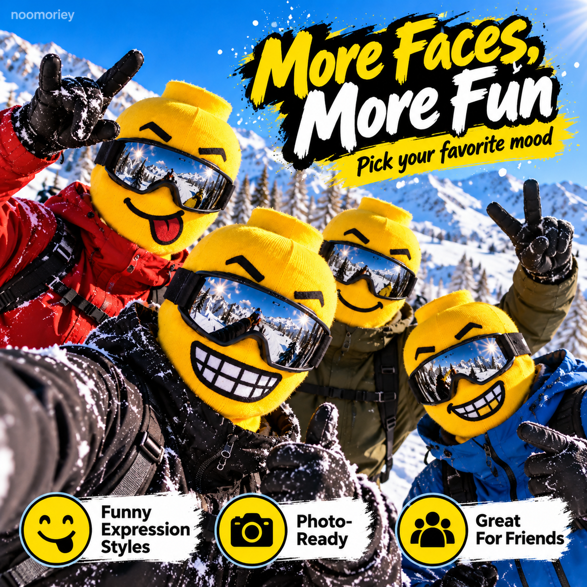 Turn Heads with a Hilarious Printed Balaclava