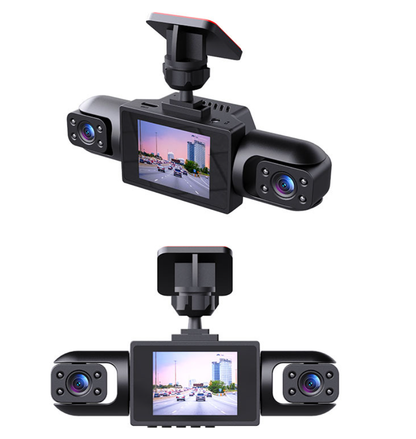 4K 360 Smart Dash Cam System Full View, Night Vision & Loop Recording