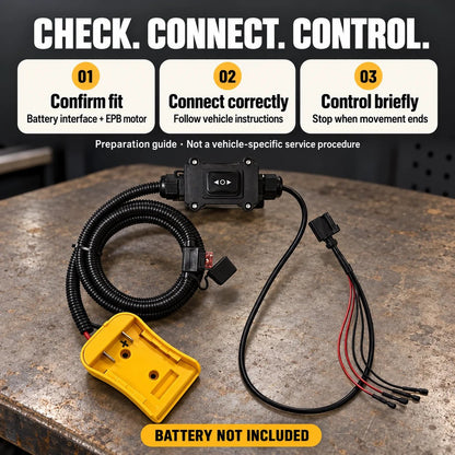 12 24V EPB Emergency Release Tool | Forward & Reverse Control
