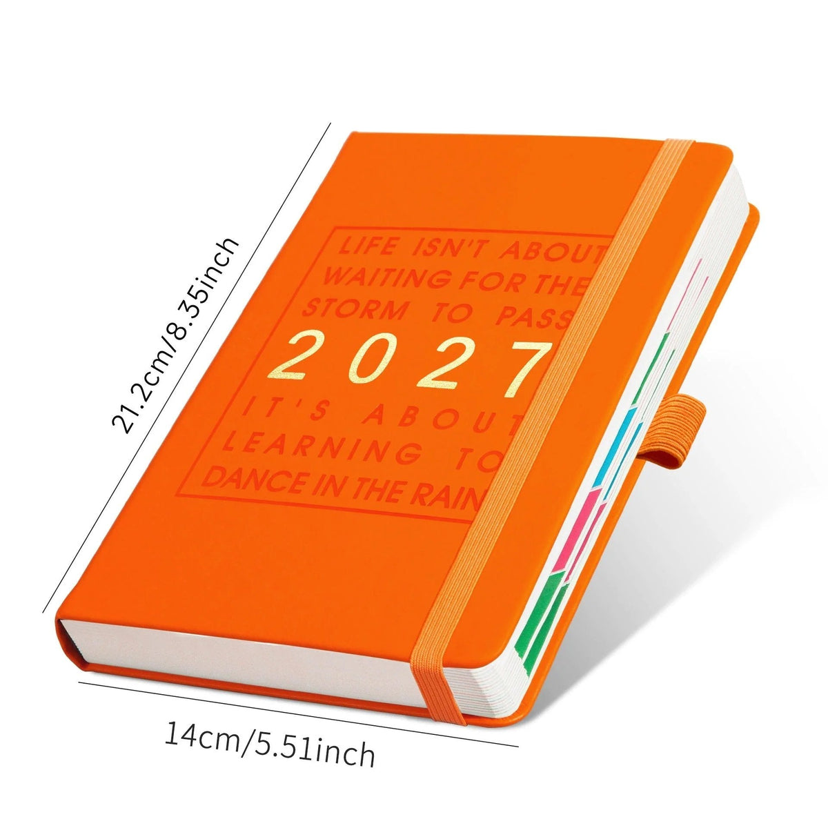 2027 Calendar Notebook A5, one day per sheet, date-marked Ideal for daily logs & future reference