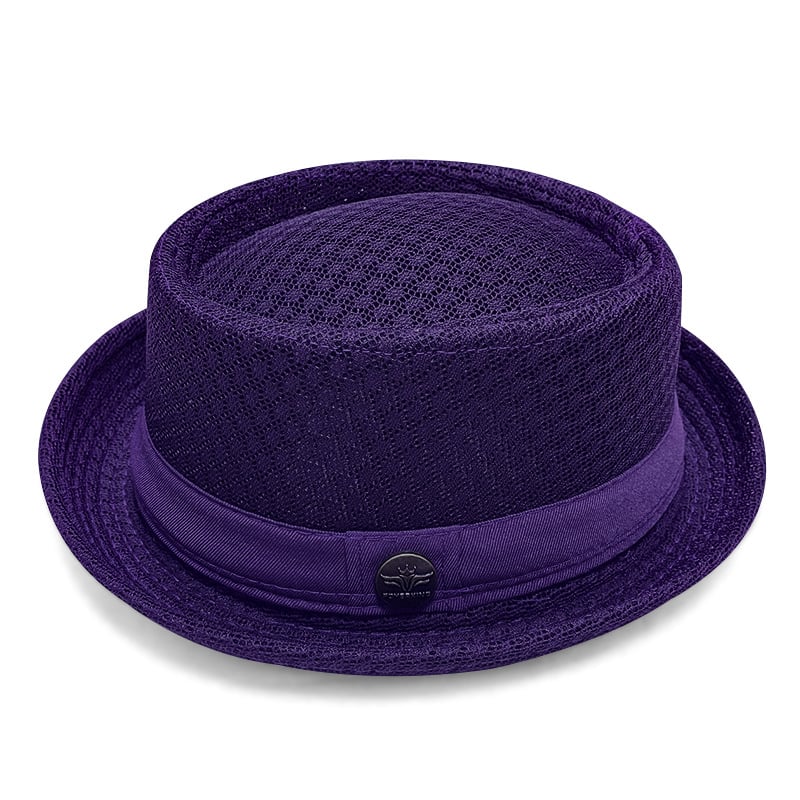 Summer Mesh Pork Pie Hat