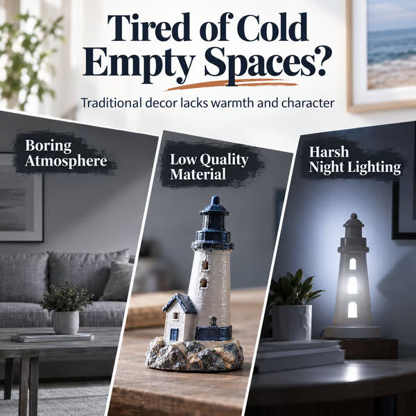 Coastal Lighthouse Glow Bring the Calm of the Shore Home