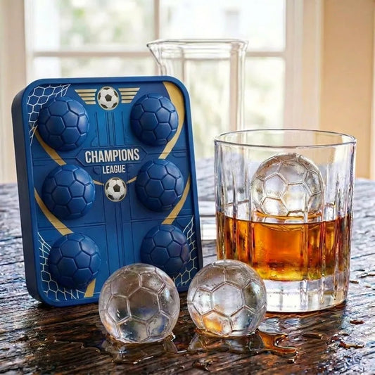 Soccer Ice Ball Mold Set