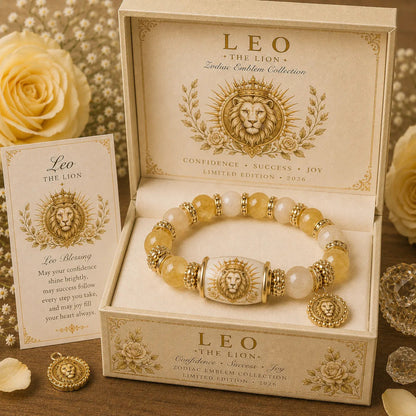 Limited Edition 12 Zodiac Bracelet Natural Chalcedony, Your Sign, Your Energy