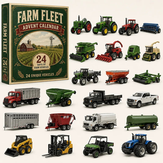 Build the Fleet Collection 24-Day Vehicle Advent Calendar Series | A Adventure Every Morning