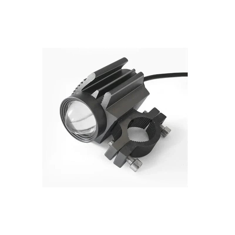 Universal Motorcycle LED Spotlight Dual Color Auxiliary Driving Light