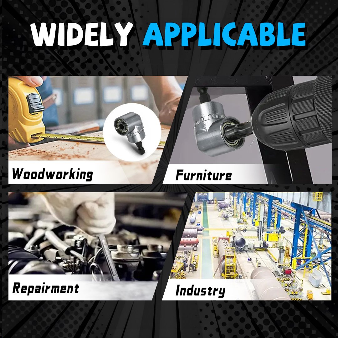 105 Degree Right Angle Drill Adapter