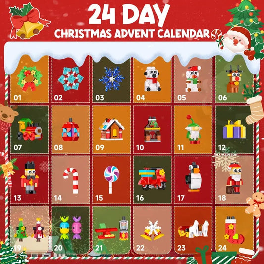 24-Day Christmas Surprise Countdown Calendar