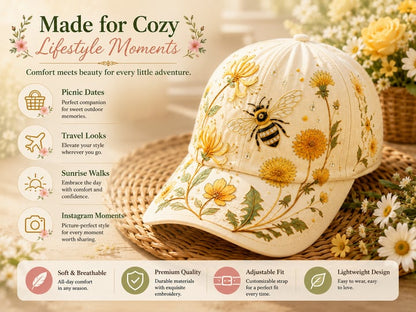 Garden Morning Cap