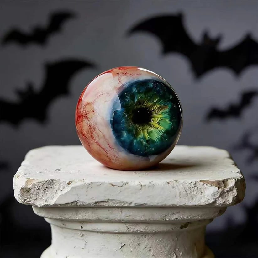 Hyper-Realistic Monster Eye Decor