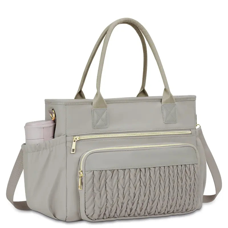 Leakproof Lunch Tote Straps, Pockets & Chill