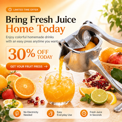 Fruit Juicer Ready to enjoy fresh juice anytime