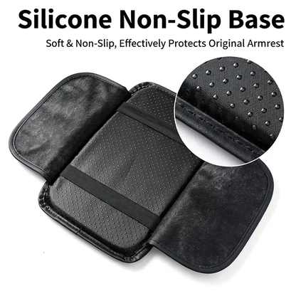3-in-1 Car Armrest Cushion with Storage & Console Protection