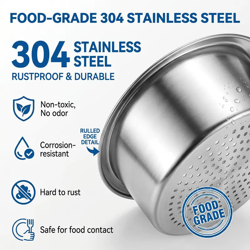 Stainless Steel Swan Sink Strainer