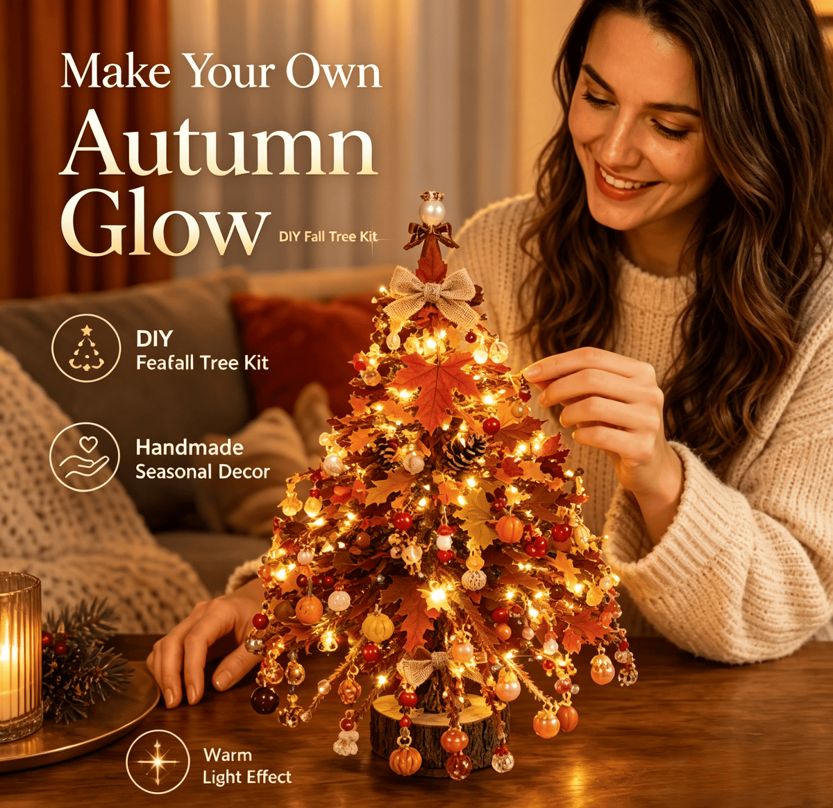 DIY Beaded Christmas Tree Kit Create Your Own Sparkling Holiday Decoration