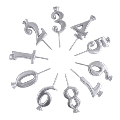 Reusable Number Candle Holders