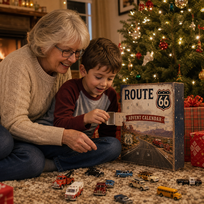 Route 66 Centennial Advent Calendar 24 Days of American Road Legends | 1926 2026 Collector s Edition
