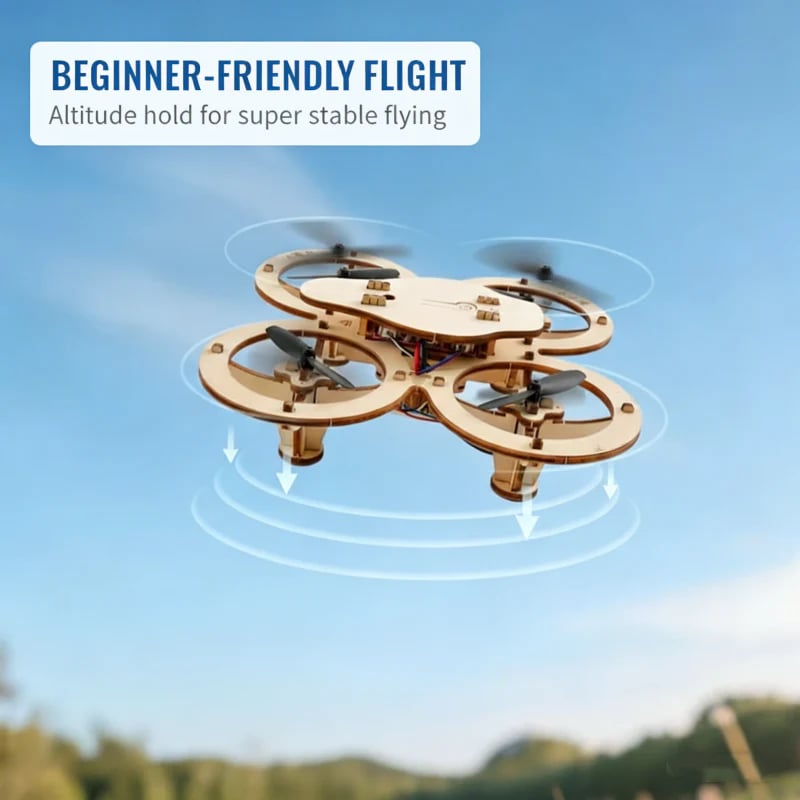 Kids Wooden Drone Kit