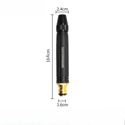 Adjustable Twist Jet Hose Nozzle | Compact Outdoor Cleaning Sprayer