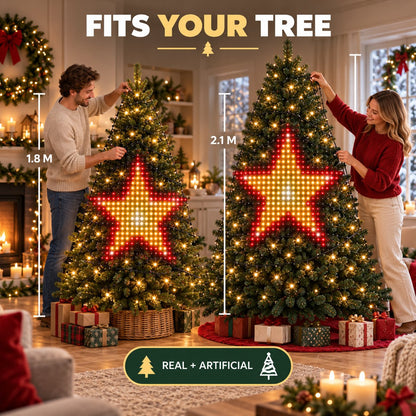 Smart Animated Christmas Tree Lights | App-Controlled LED Holiday Display