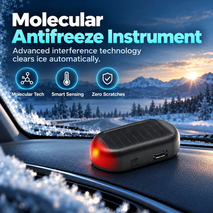 Electromagnetic Snow Removal & Anti-Freeze Device for Vehicles Molecular Interference Technology