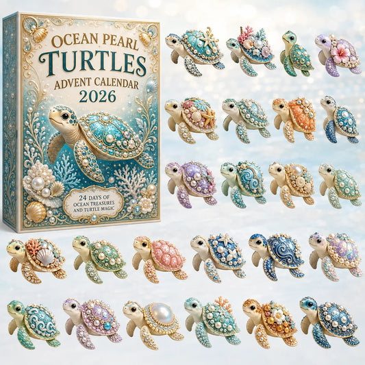 Ocean Pearl Turtles Advent Calendar 2026