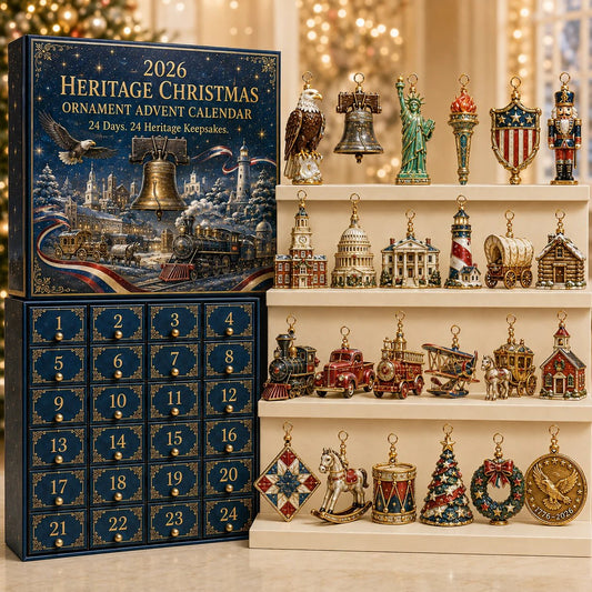 Last 30pcs Limited anniversary edition! America 250th Anniversary Heritage Christmas Advent Calendar