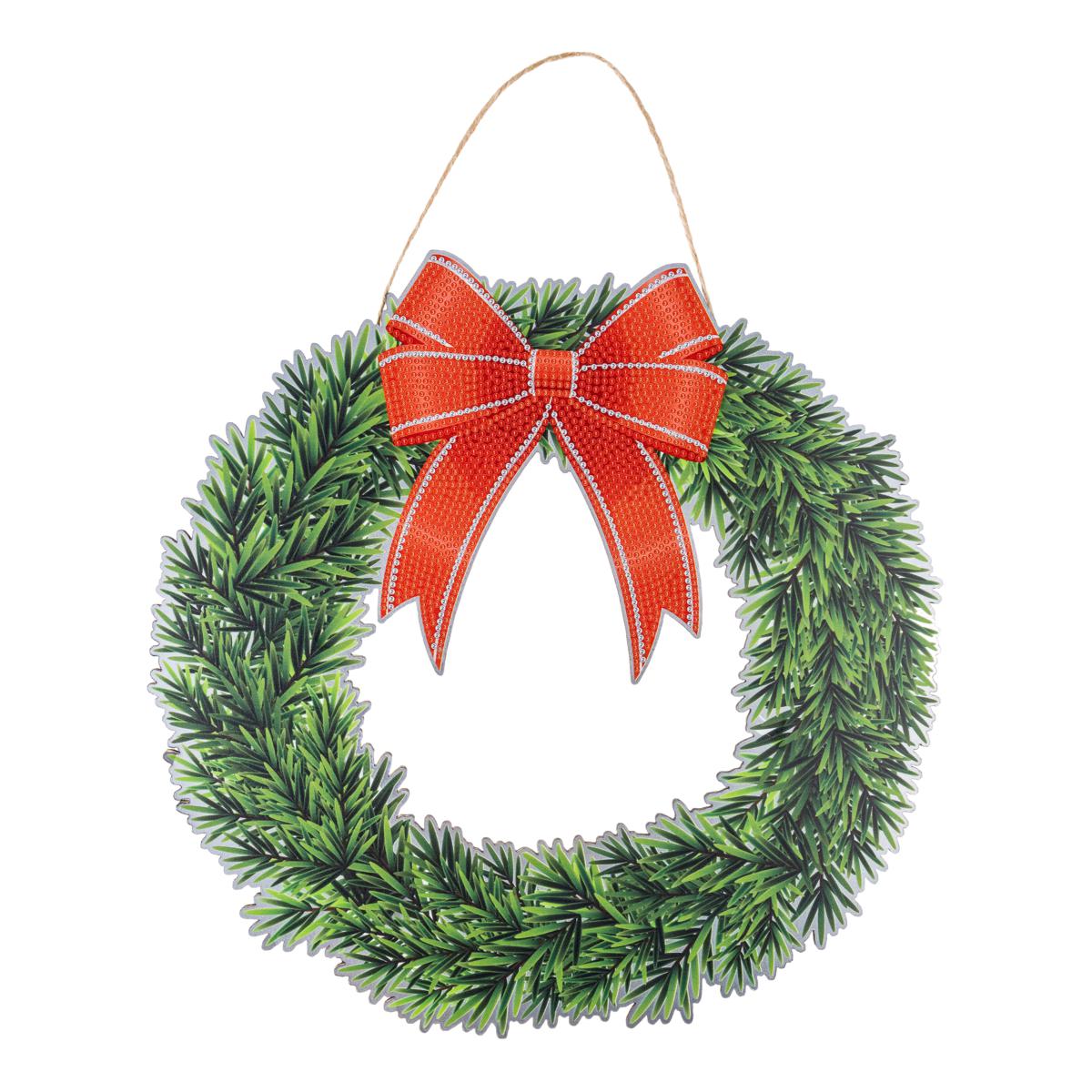 2026 Crystal Art Advent Calendar Christmas Wreath