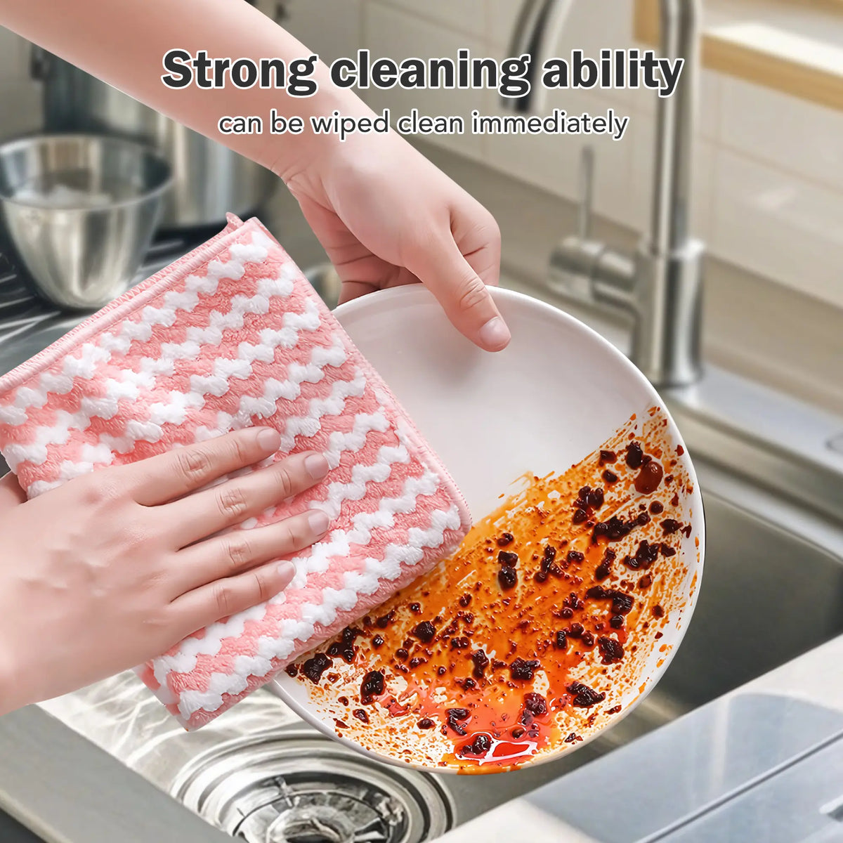 Assorted Microfiber Cleaning Cloths 10 Counts