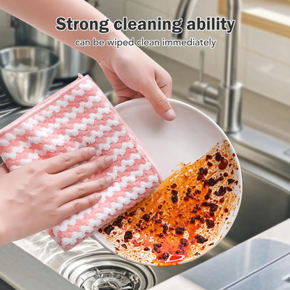 Assorted Microfiber Cleaning Cloths 10 Counts