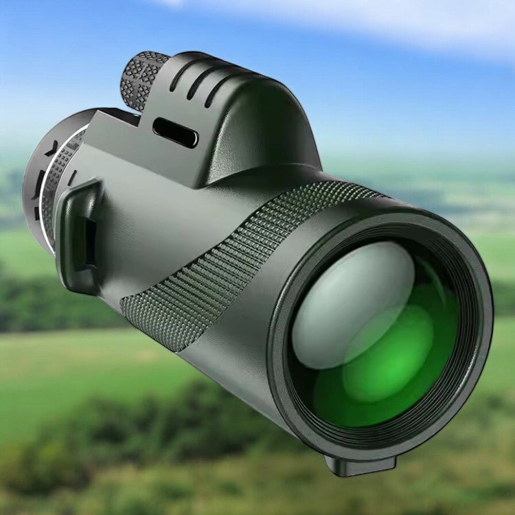 Compact Ultra-Zoom Monocular
