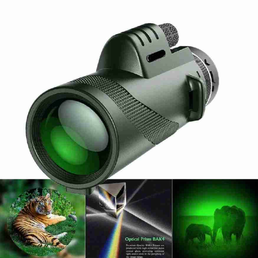 Compact Ultra-Zoom Monocular