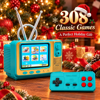 GV300 Retro Handheld Game Console 2.8" IPS Screen, Portable Gaming Device & Gift for Gamers
