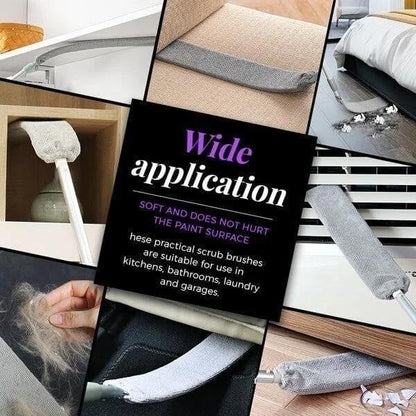 Retractable Gap Dust Cleaner With 3pcs Towels