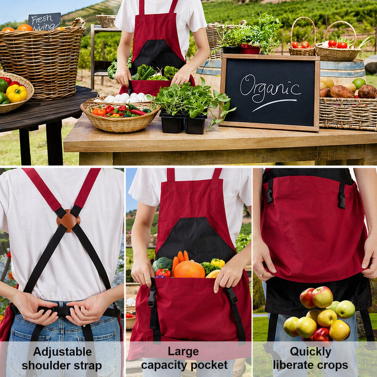 Multi-Functional Garden Apron