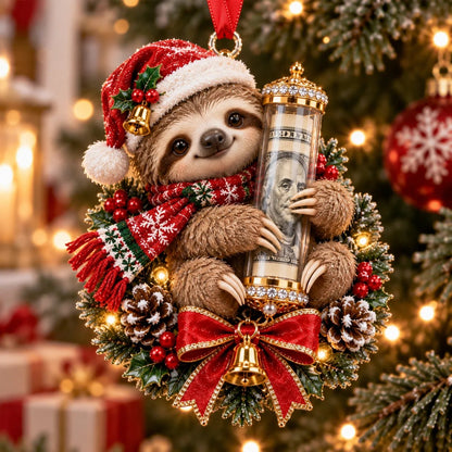 Christmas Cash Gift Ornament - A Fun Way to Give Money This Christmas