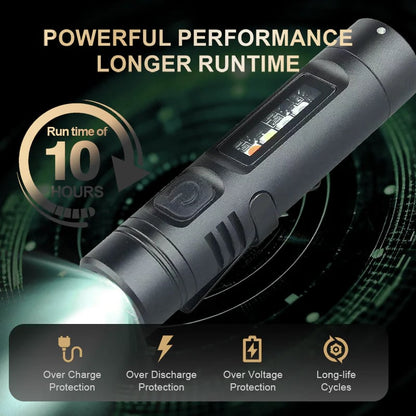 Christmas Multi-Functional Aluminum Alloy Mini Flashlight