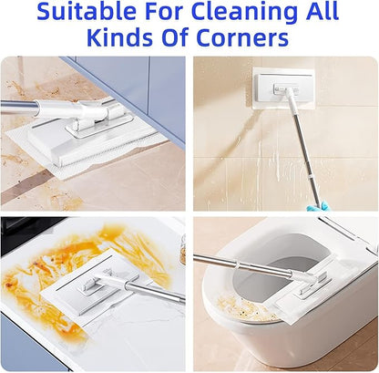 No-wash Mop, Uses Disposable Face Towel, Hands-Free Replacemen