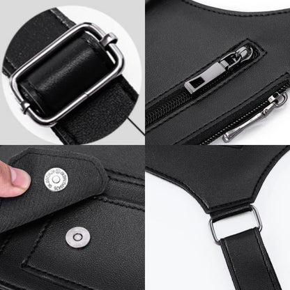 Premium Leather Crossbody & Underarm Bag Adjustable & Unisex