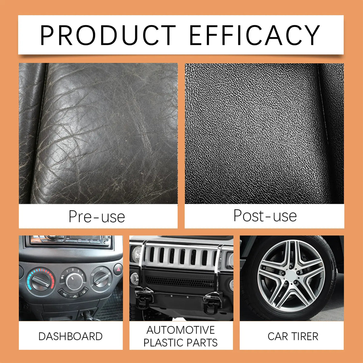 Car Plastic Restorer | Bring Faded Trim Back to Black