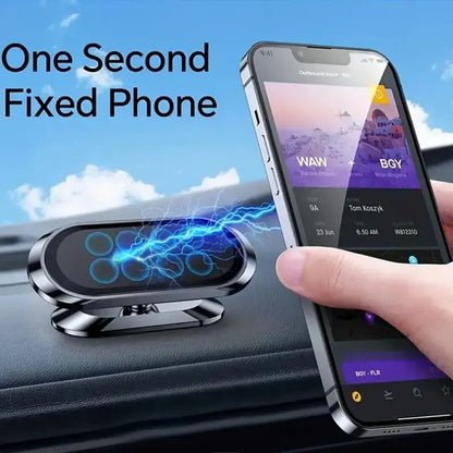 Universal Magnetic Car Phone & Tablet Mount, 360 Rotation Suction Cup Navigation Holder